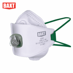 BAXT FFP3 Particulate Fold Flat Respirator G4 Valve (10)