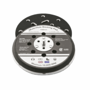 Flexipads 150mm DA Pad 15 holes 5/16 Thread + Adapter for M8