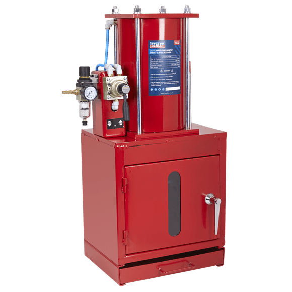2.2 Tonne Pneumatic Paint Can Crusher