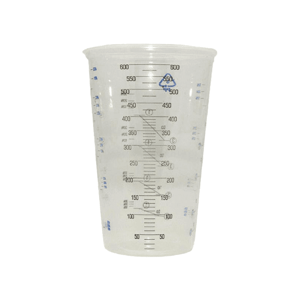 Plastic Mixing Cups - 600ml