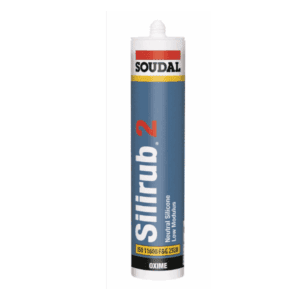 Soudal Silirub 2 Neutral Silicone 300ml - Teak