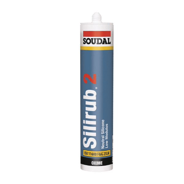 Soudal Silirub 2 Neutral Silicone Sealant