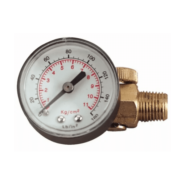 On-Gun Pressure Regulator/Gauge
