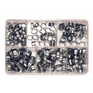 Assorted O-Clips - 140 pc- 8-20mm