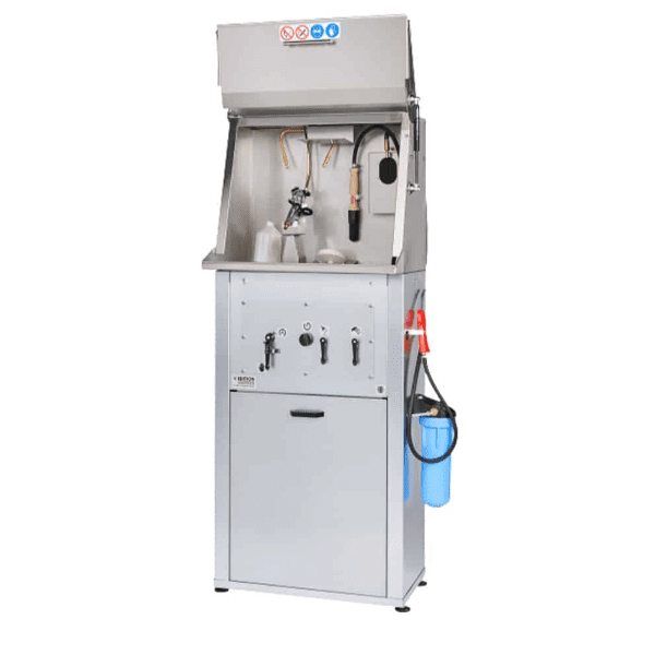 Spraygun Cleaner Automatic - 2 gun, 2 pot cleaner