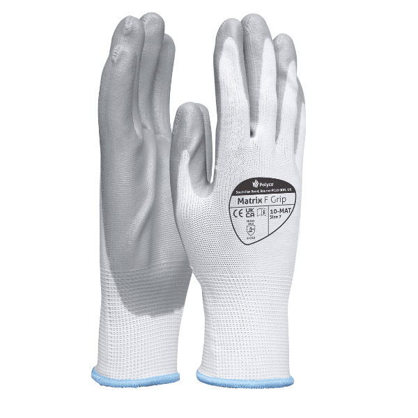 Polyco Matrix F Grip Foamed Nitrile Palm Coated Glove