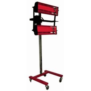 Twin Infra-Red Paint Drying Heat lamp
