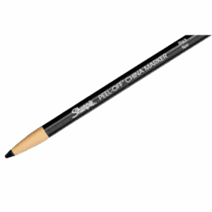 Sharpie Peel-off Chinagraph Marker Pencil - White (12/pk)