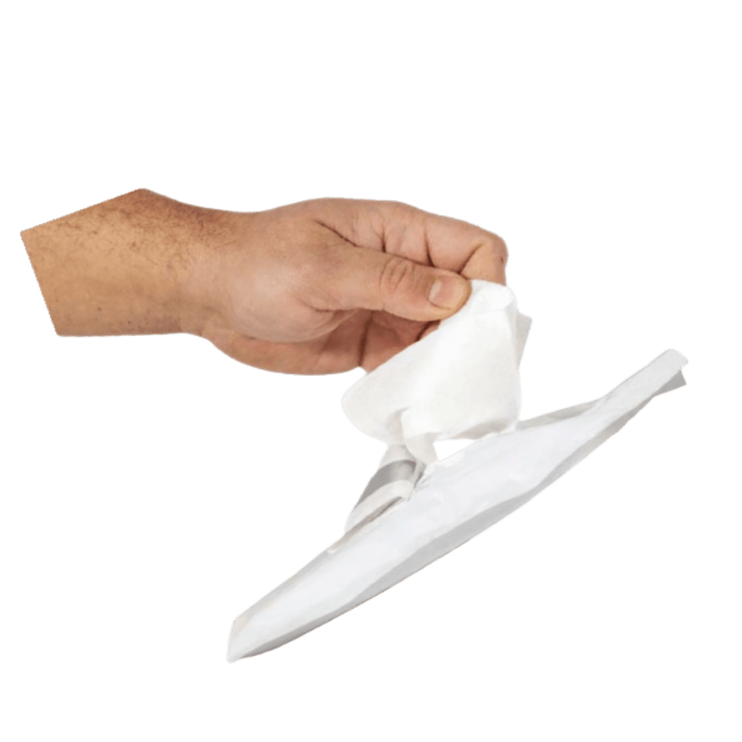 Pre-impregnated Waterbased Wipe 24cm