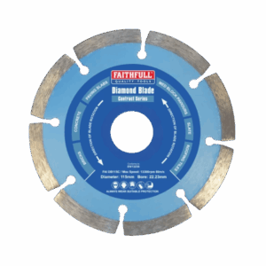 Mini Diamond Masonry Disc 115mm x 22mm bore (1)