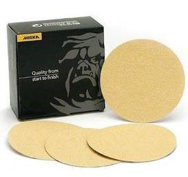 Mirka Gold Self-Adhesive No-Hole Sanding Discs 150mm (50)