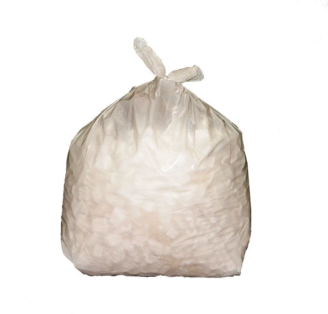 White Bin Liner Sacks