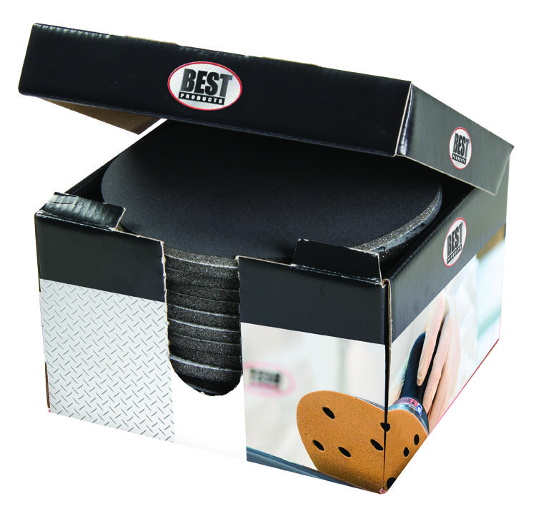 BEST S6 150mm Abrasive Sponge Disc (Box 15) - P600 from DTC Tools_1