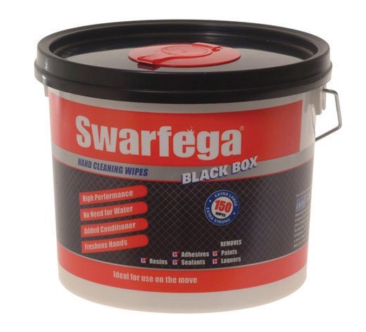 Swarfega Black box wipes (150)