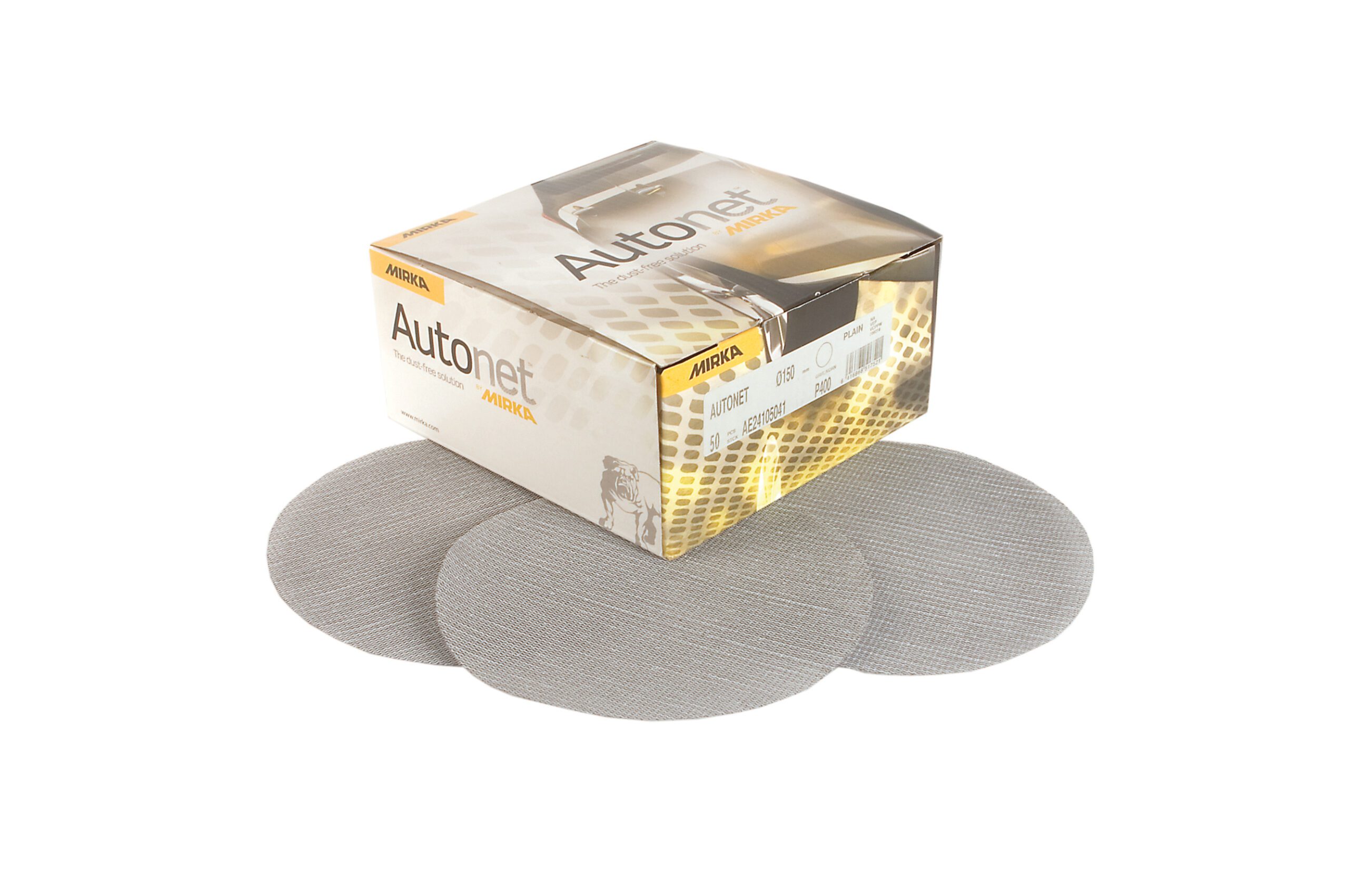 Mirka Autonet 125mm Sanding Discs (Box of 50)