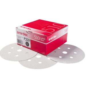 Smirdex Velcro Sanding Discs 150mm 15-Hole (100)