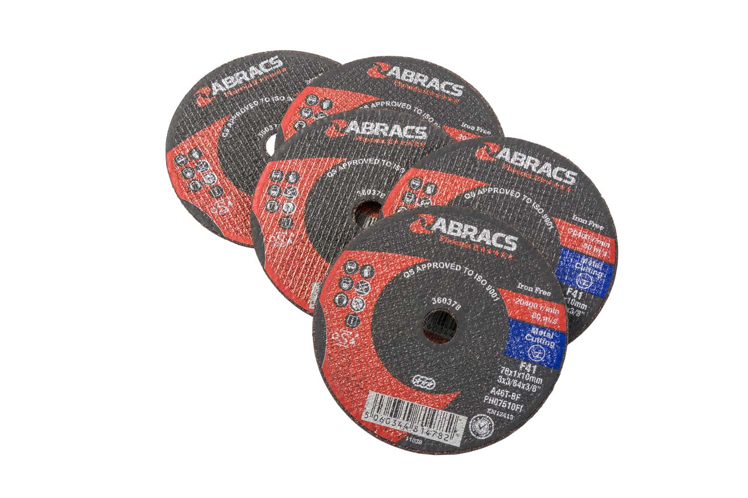 Cut-Off Discs (Pack of 5)