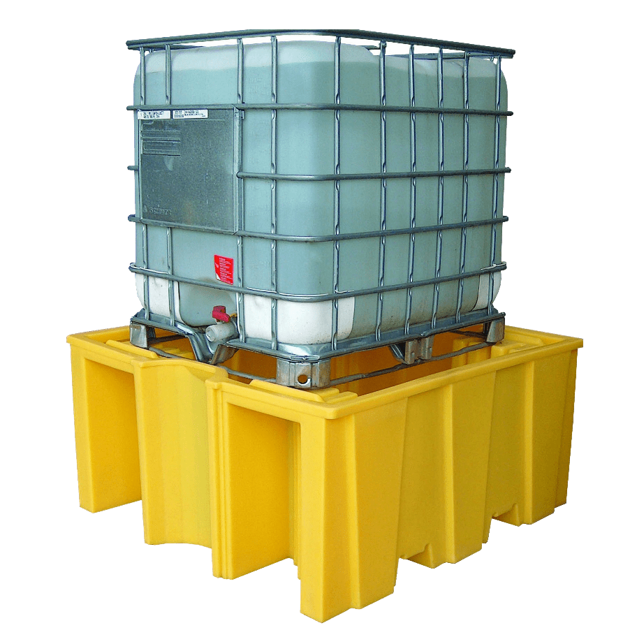 Single IBC Bunded Spill Pallet