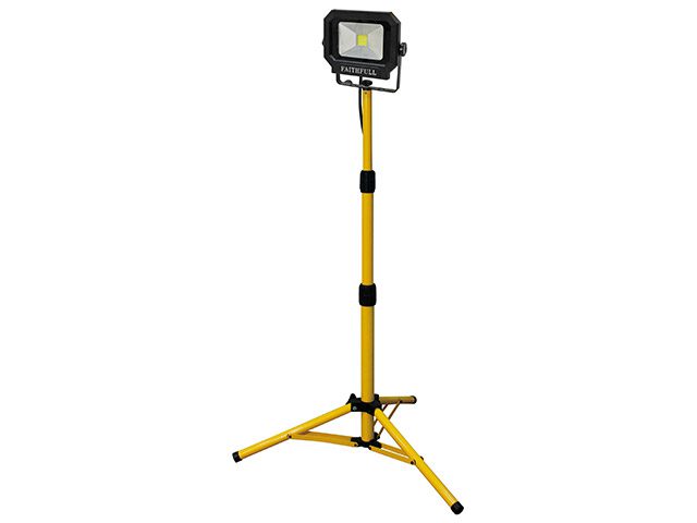 Single LED Tripod Site Light